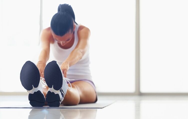 Opwarmen vóór borstvergrotingsoefeningen