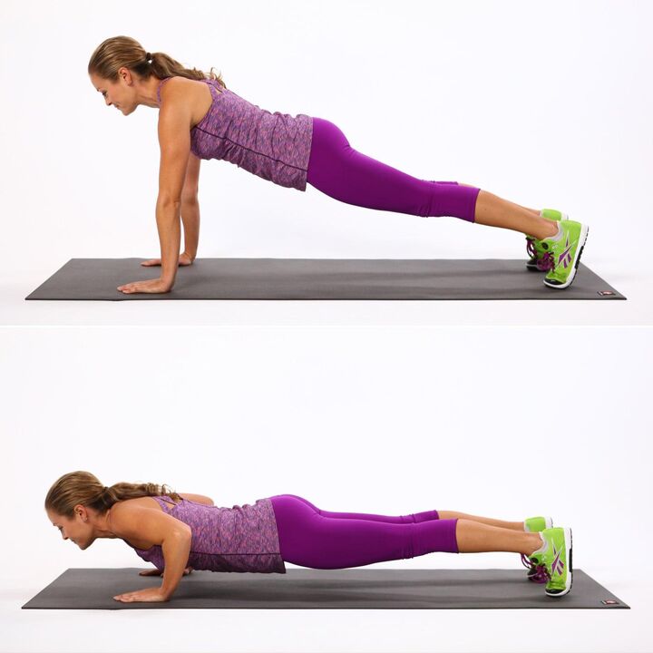 push-ups voor borstvergroting